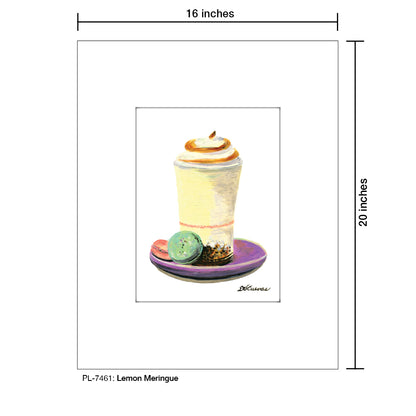 Lemon Meringue, Print (#7461) - Printed Canvas