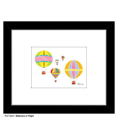 Balloons in Flight, Print (#8657) - Printed Canvas