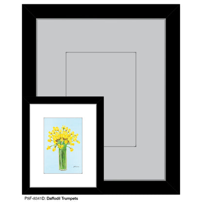 Daffodil Trumpets, Print (#8341D) - Printed Canvas