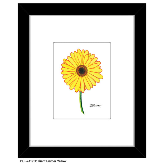 Giant Gerber Bright, Print (#7415G) - Printed Canvas