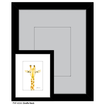 Giraffe Neck, Print (#8358) - Printed Canvas