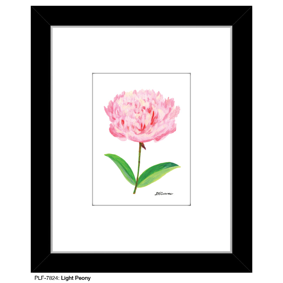 Light Peony, Print (#7824) - Printed Canvas