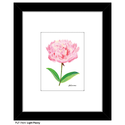 Light Peony, Print (#7824) - Printed Canvas