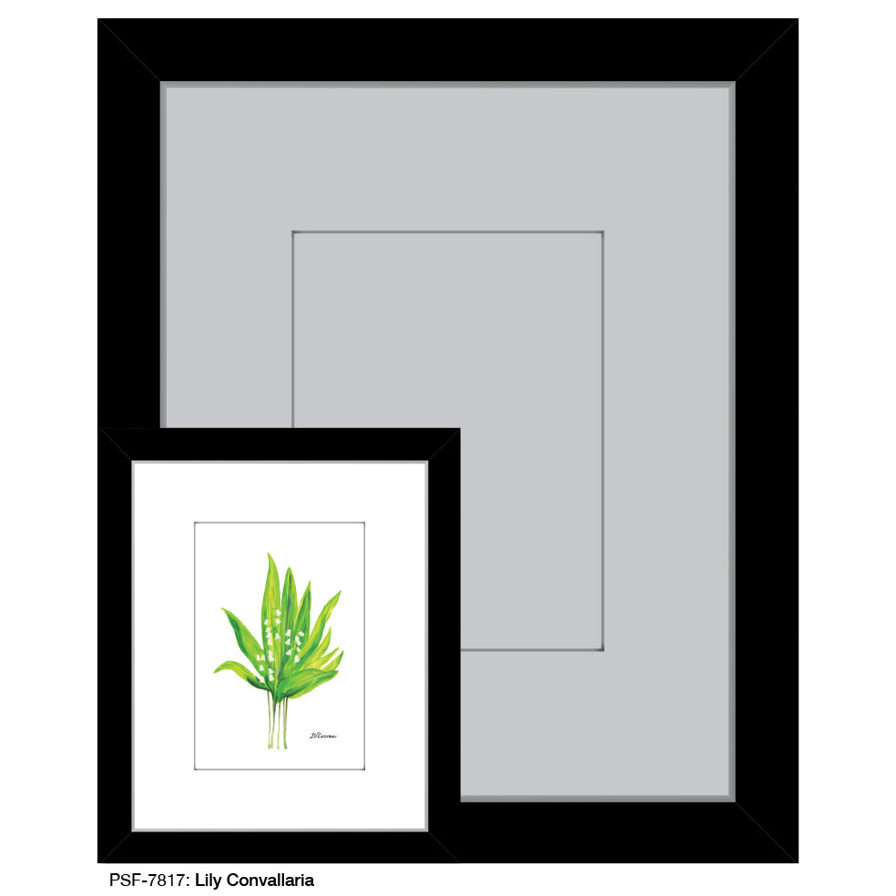 Lily Convallaria, Print (#7817) - Printed Canvas