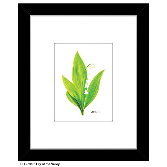 Lily of the Valley, Print (#7818) - Printed Canvas