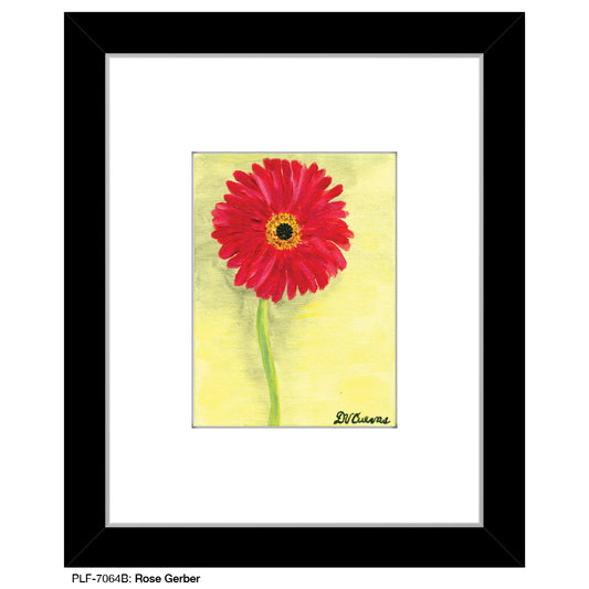 Rose Gerber, Print (#7064B) - Printed Canvas