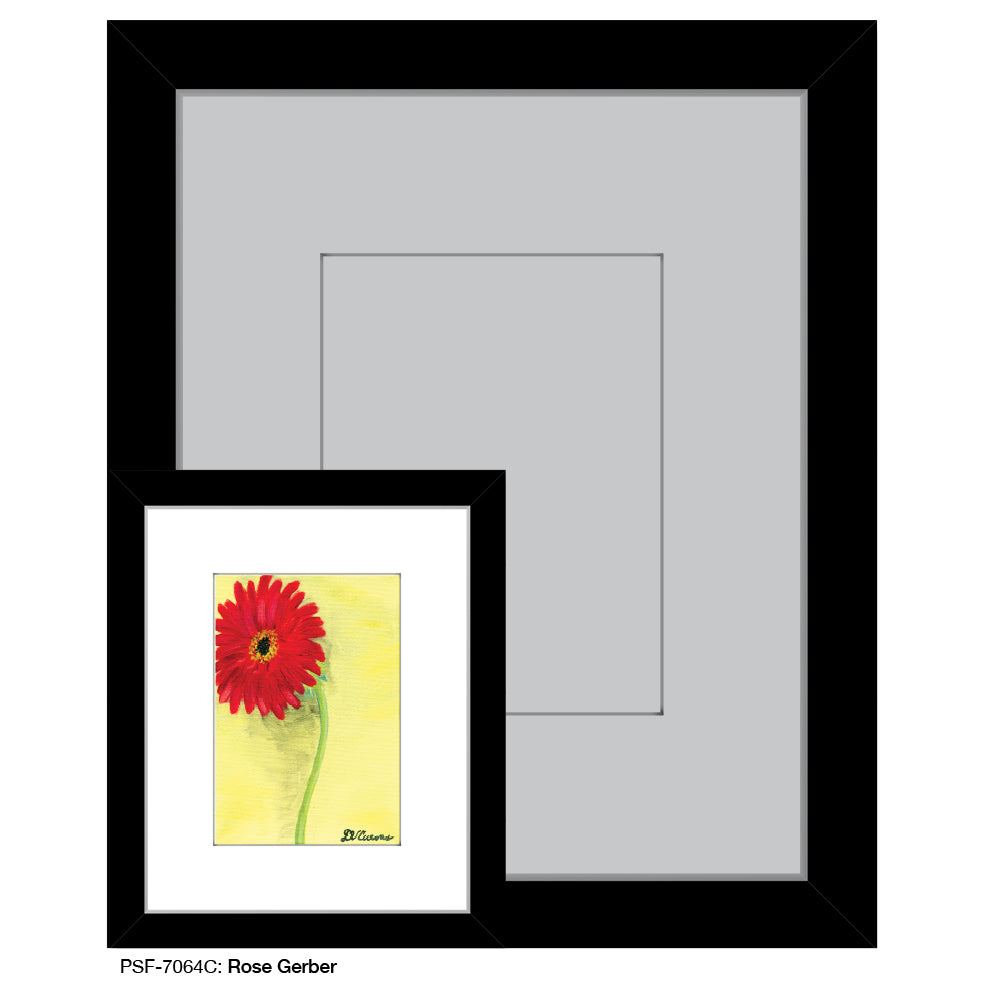 Rose Gerber, Print (#7064C) - Printed Canvas