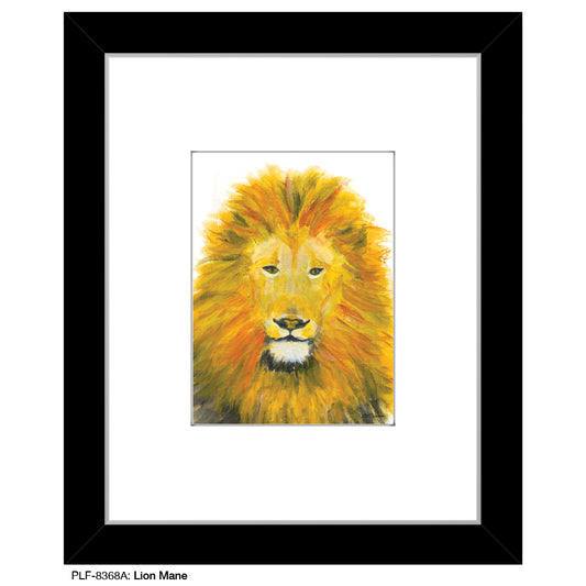Lion Mane, Print (#8368A), Print Matted, www.printedcanvas.com