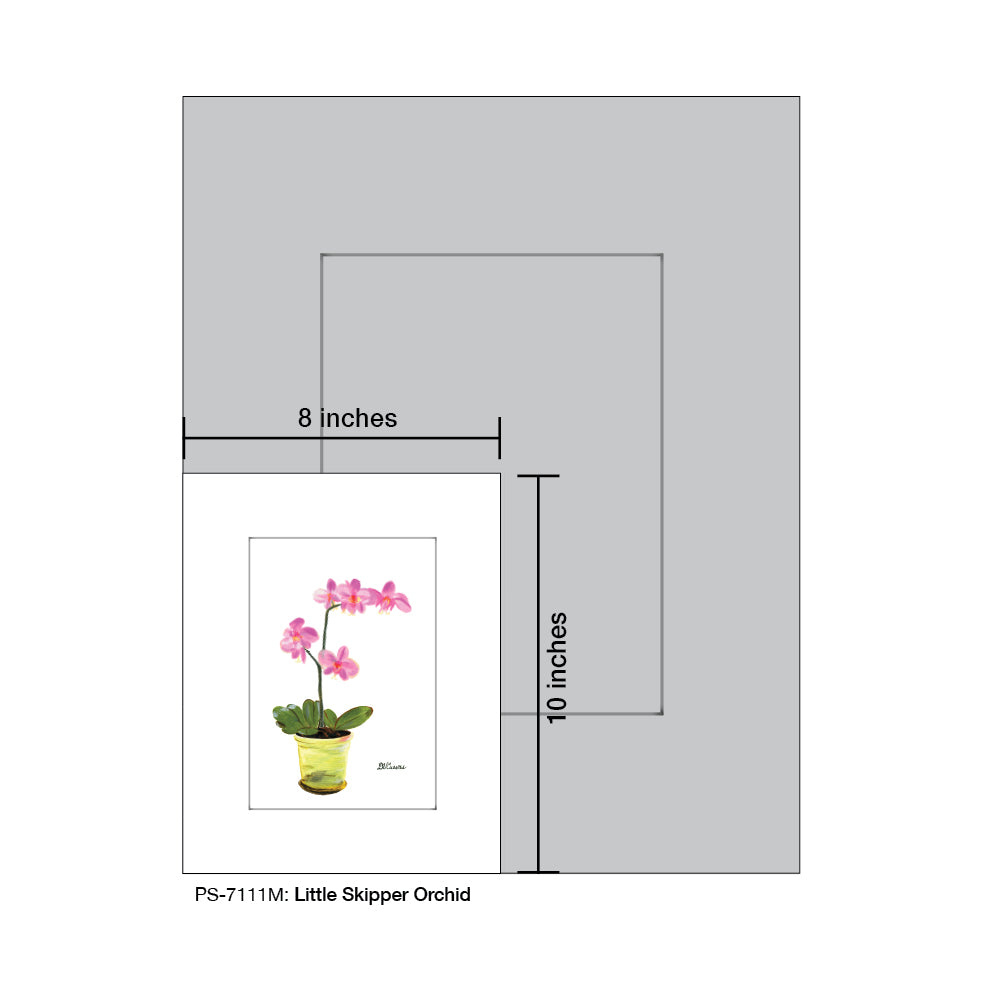 Little Skipper Orchid, Print (#7111M) - Printed Canvas