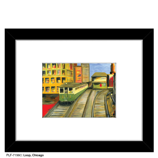 Loop, Chicago, Print (#7198C) - Printed Canvas