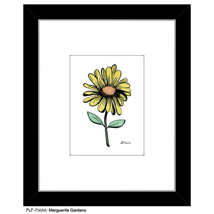 Marguerite Gardens, Print (#7568A) - Printed Canvas