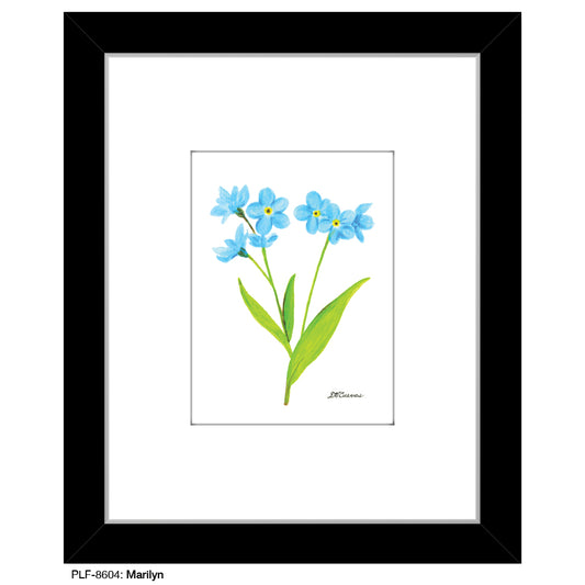 Marilyn, Print (#8604A), Print Matted, www.printedcanvas.com