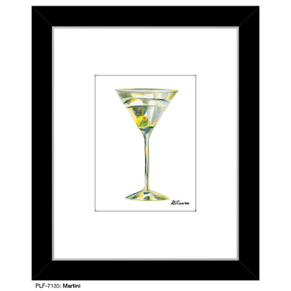 Martini, Print (#7135) - Printed Canvas