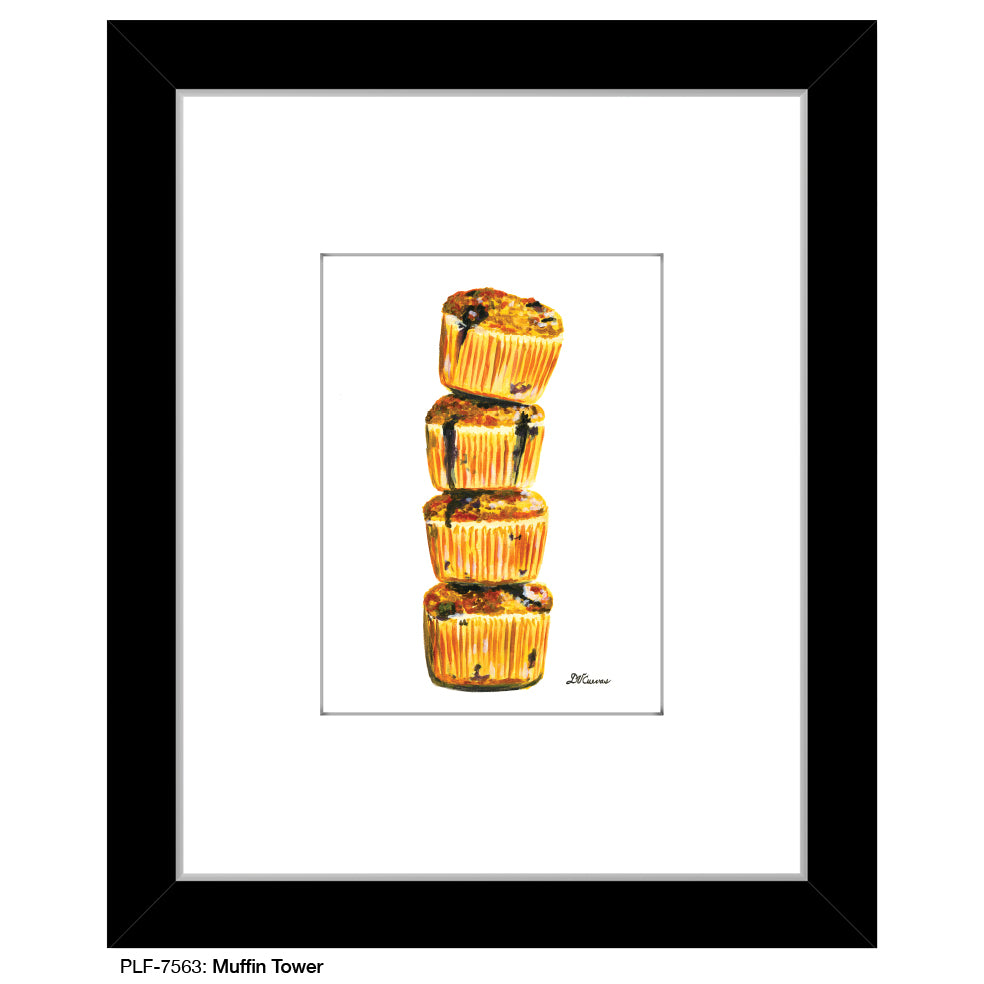 Muffin Tower, Print (#7563) - Printed Canvas