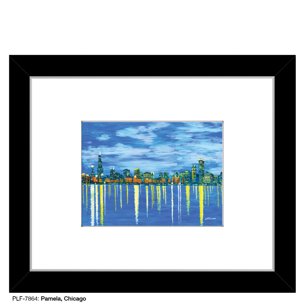 Pamela, Chicago, Print (#7864) - Printed Canvas