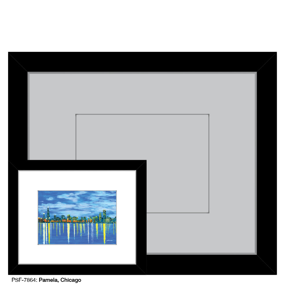 Pamela, Chicago, Print (#7864) - Printed Canvas