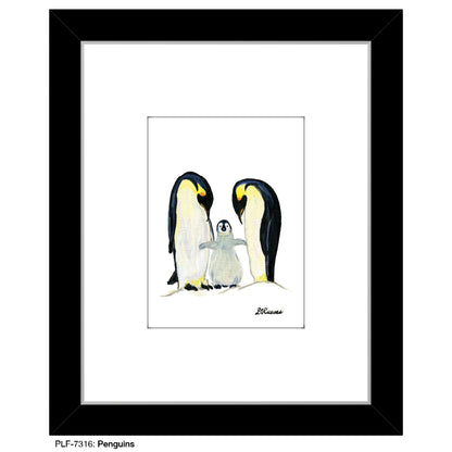 Penguins, Print (#7316) - Printed Canvas