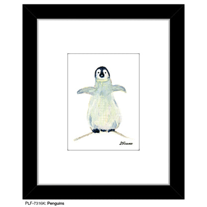 Penguins, Print (#7316K) - Printed Canvas