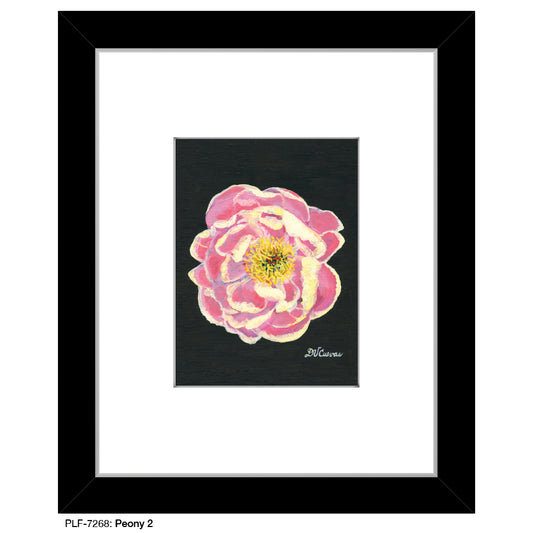 Peony 2, Print (#7268) - Printed Canvas