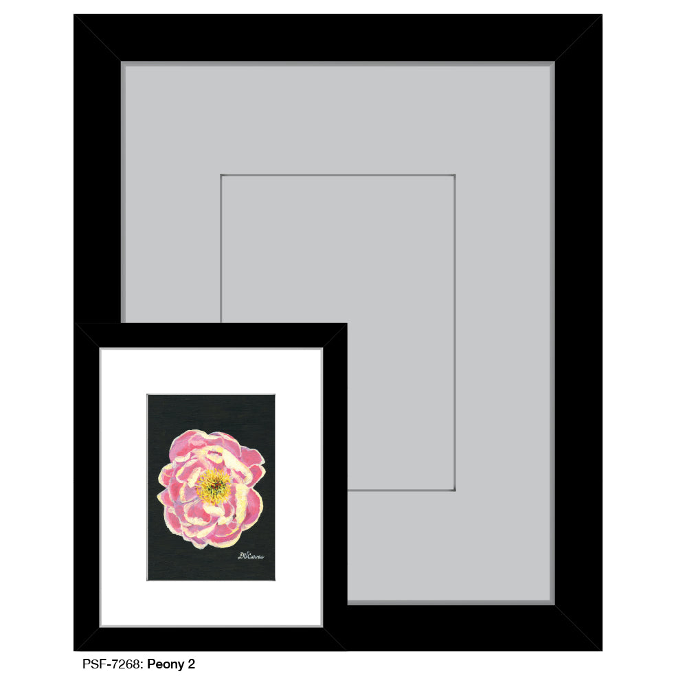 Peony 2, Print (#7268) - Printed Canvas