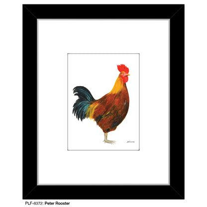 Peter Rooster, Print (#8372C), Print Matted, www.printedcanvas.com