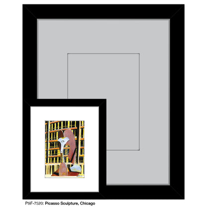 Picasso Sculpture, Chicago, Print (#7520) - Printed Canvas