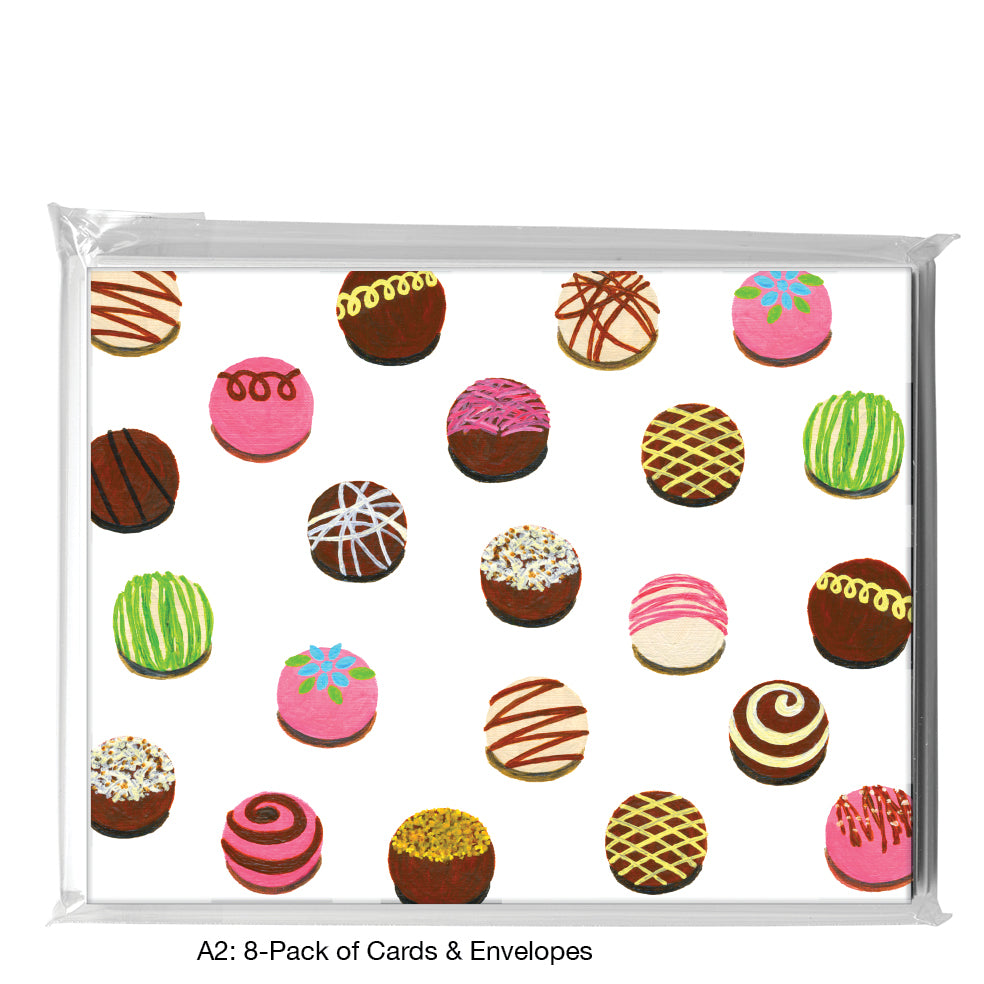 Truffles, Greeting Card (8584Q), A2 8-Pack, printedcanvas.com