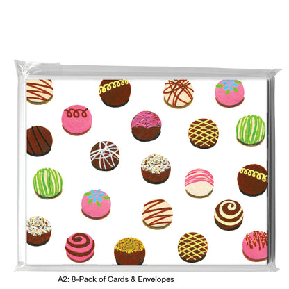 Truffles, Greeting Card (8584Q), A2 8-Pack, printedcanvas.com