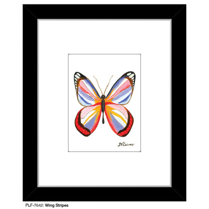 Wing Stripes, Print (#7642) - Printed Canvas