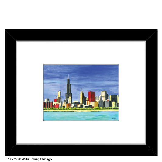 Willis Tower, Chicago, Print (#7364) - Printed Canvas