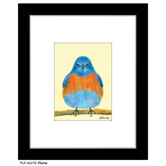 Plume, Print (#8327D) - Printed Canvas