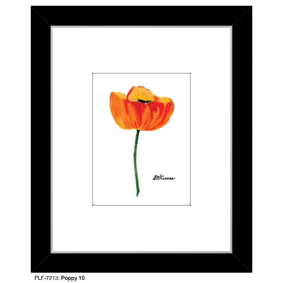 Poppy 10, Print (#7213) - Printed Canvas
