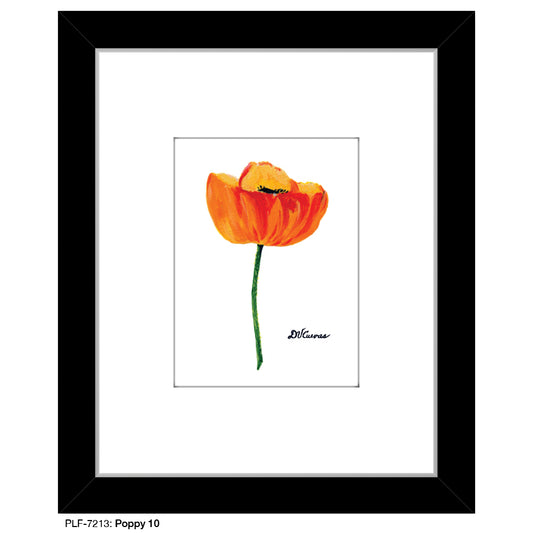 Poppy 10, Print (#7213) - Printed Canvas