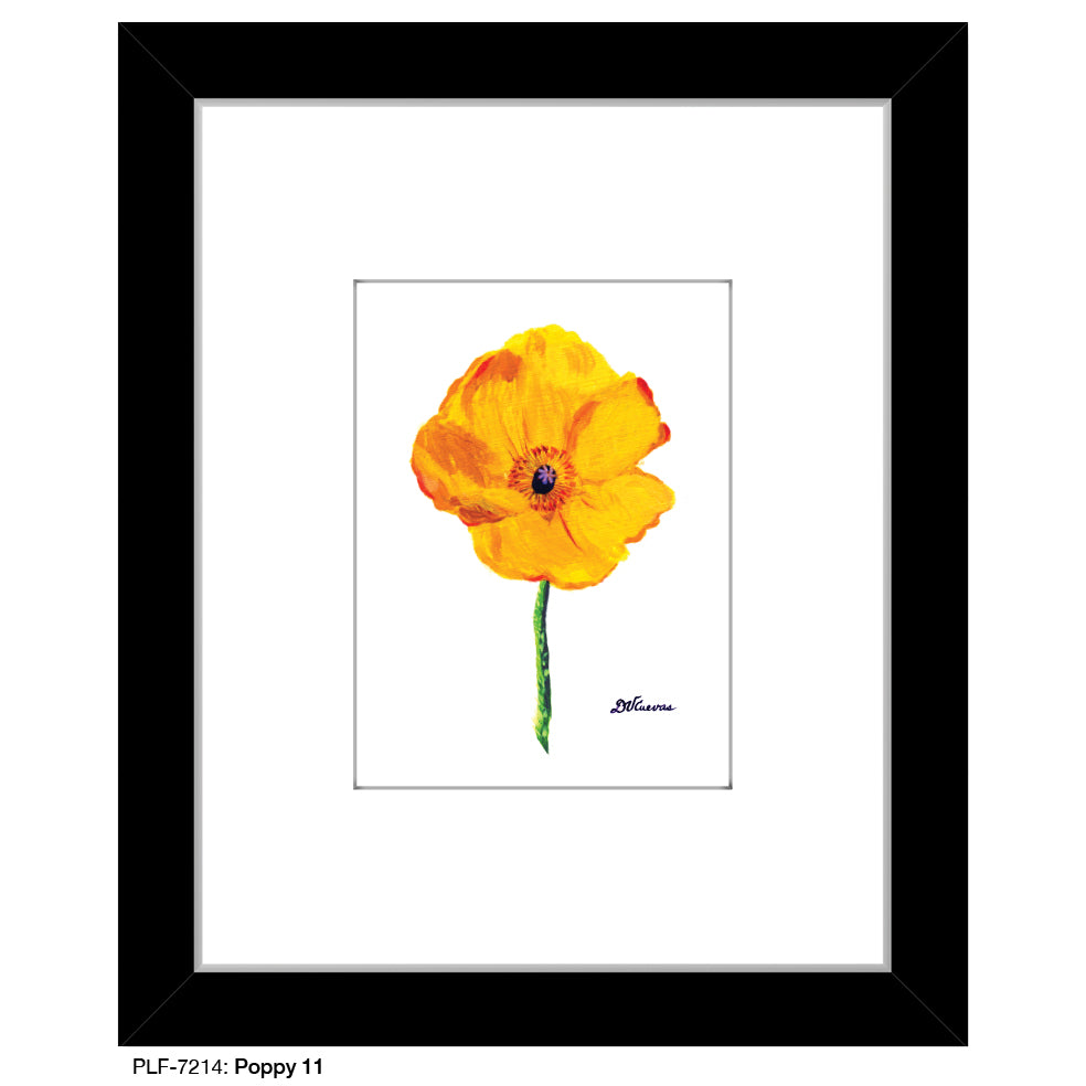 Poppy 11, Print (#7214) - Printed Canvas