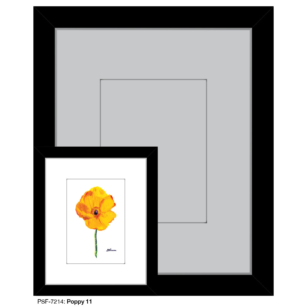 Poppy 11, Print (#7214) - Printed Canvas