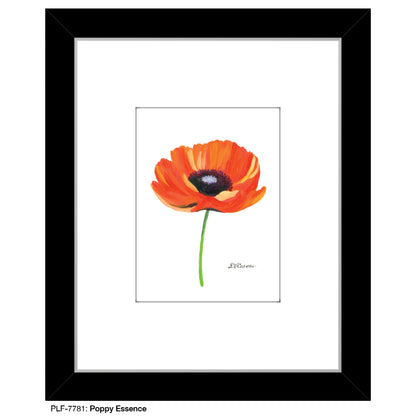 Poppy Essence, Print (#7781B), Print Matted, www.printedcanvas.com