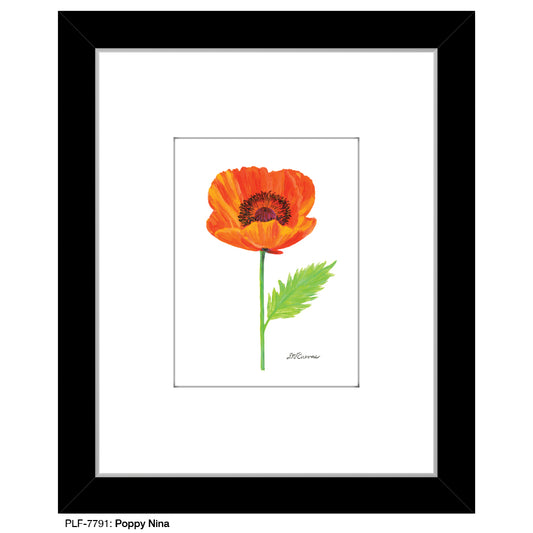 Poppy Nina, Print (#7791B), Print Matted, www.printedcanvas.com