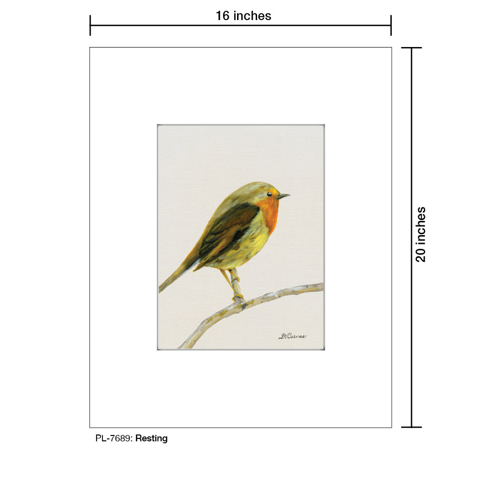 Resting, Print (#7689) - Printed Canvas