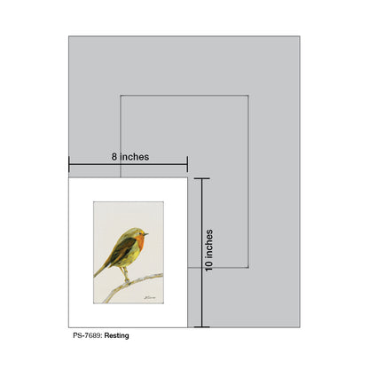 Resting, Print (#7689) - Printed Canvas