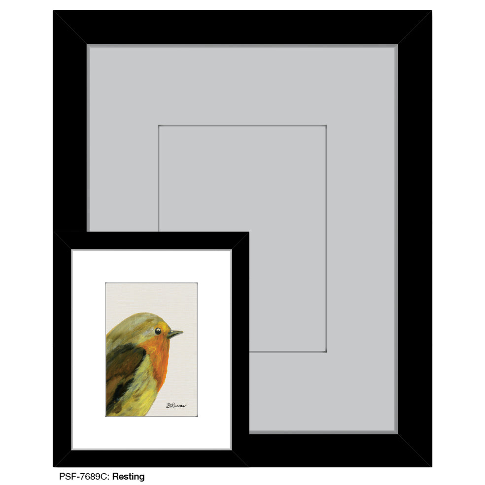 Resting, Print (#7689C), Print Matted, www.printedcanvas.com