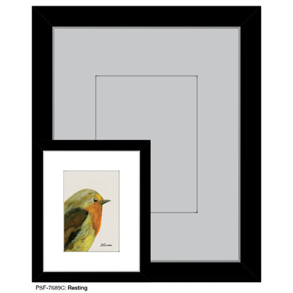 Resting, Print (#7689C), Print Matted, www.printedcanvas.com