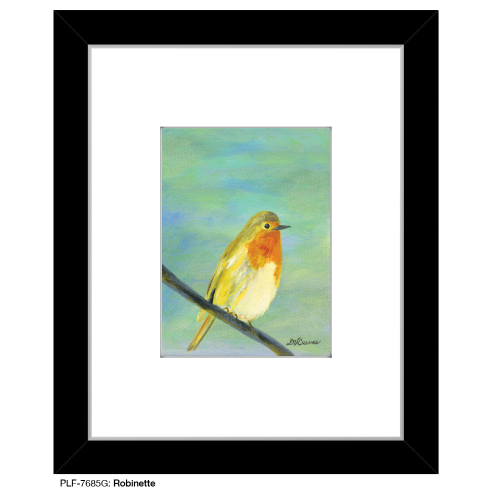 Robinette, Print (#7685G), Print Matted, www.printedcanvas.com