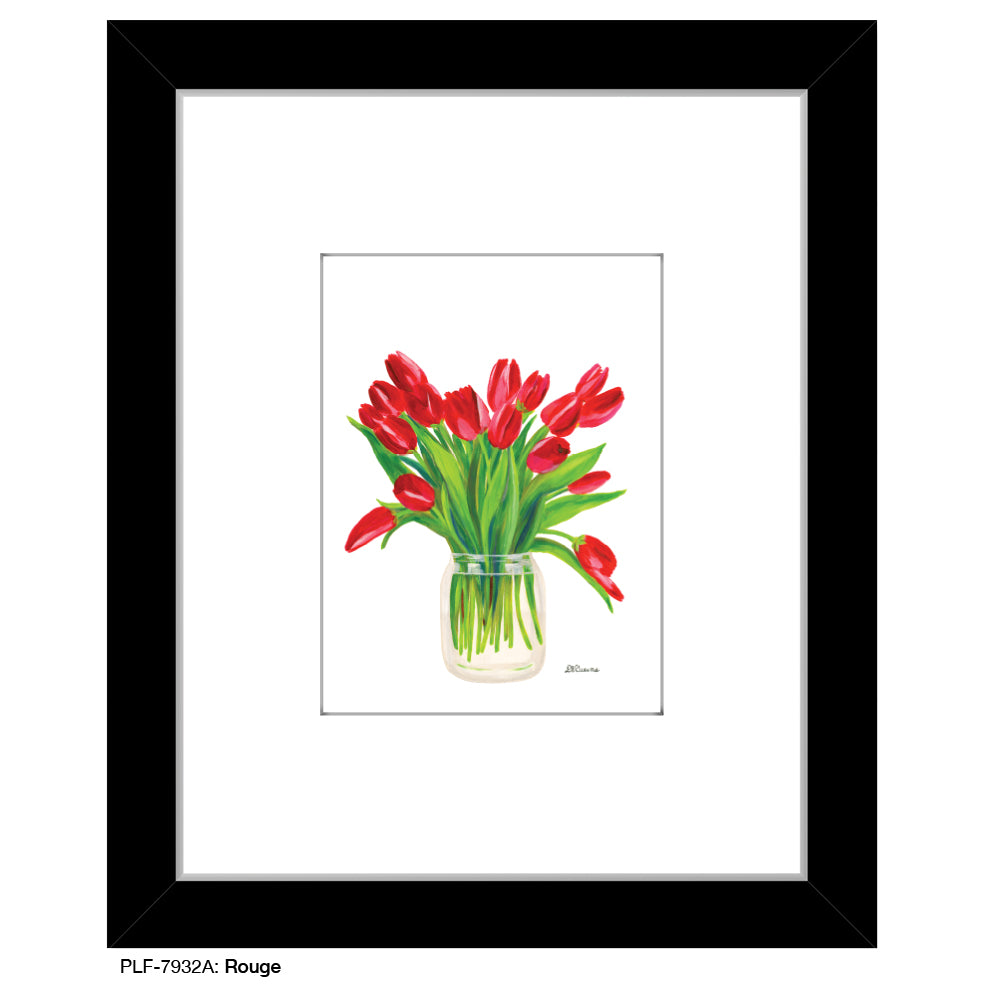 Rouge, Print (#7932A), Print Matted, www.printedcanvas.com