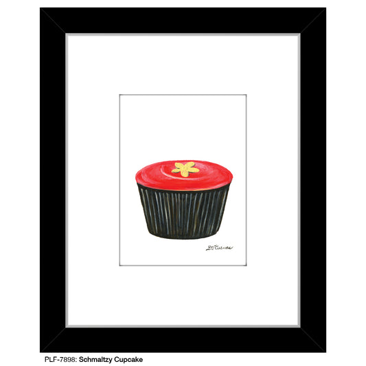 Schmaltzy Cupcake, Print (#7898) - Printed Canvas