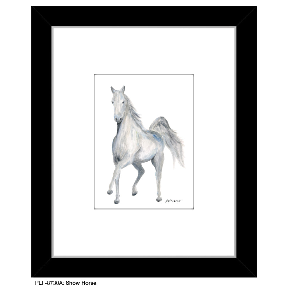 Show Horse, Print (#8730A), Print Matted, www.printedcanvas.com