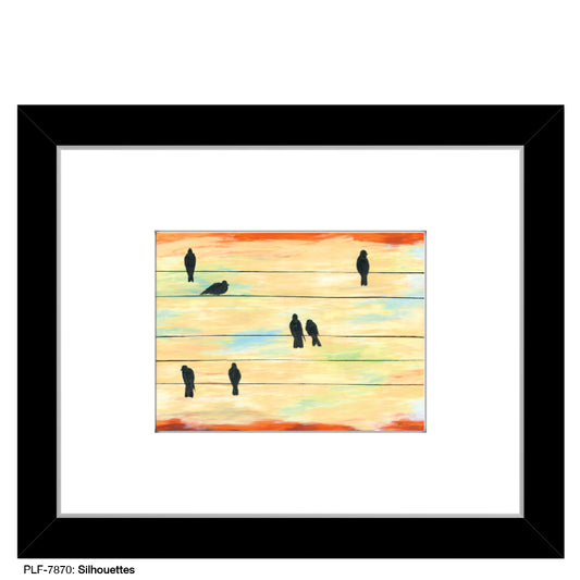 Silhouettes, Print (#7870) - Printed Canvas