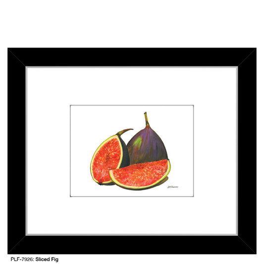 Sliced Fig, Print (#7926) - Printed Canvas