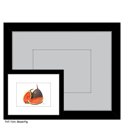 Sliced Fig, Print (#7926) - Printed Canvas