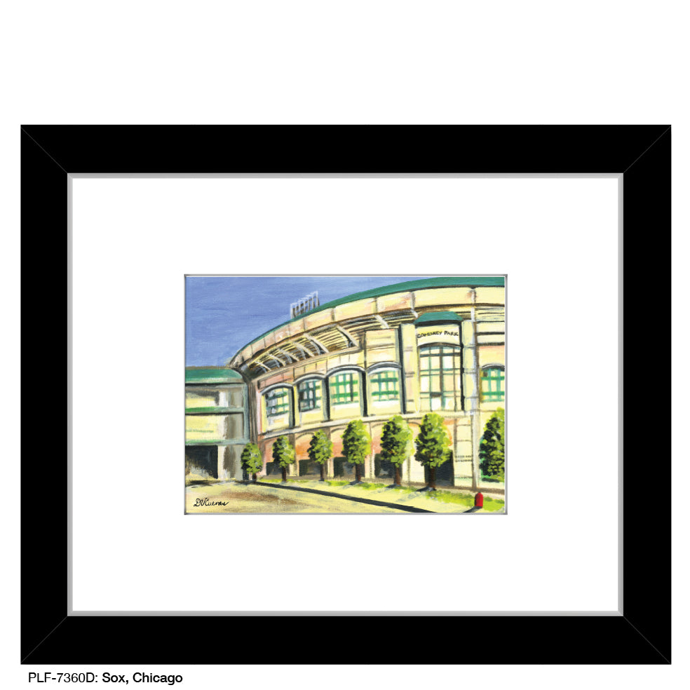 Sox, Chicago, Print (#7360D) - Printed Canvas