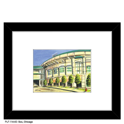 Sox, Chicago, Print (#7360D) - Printed Canvas